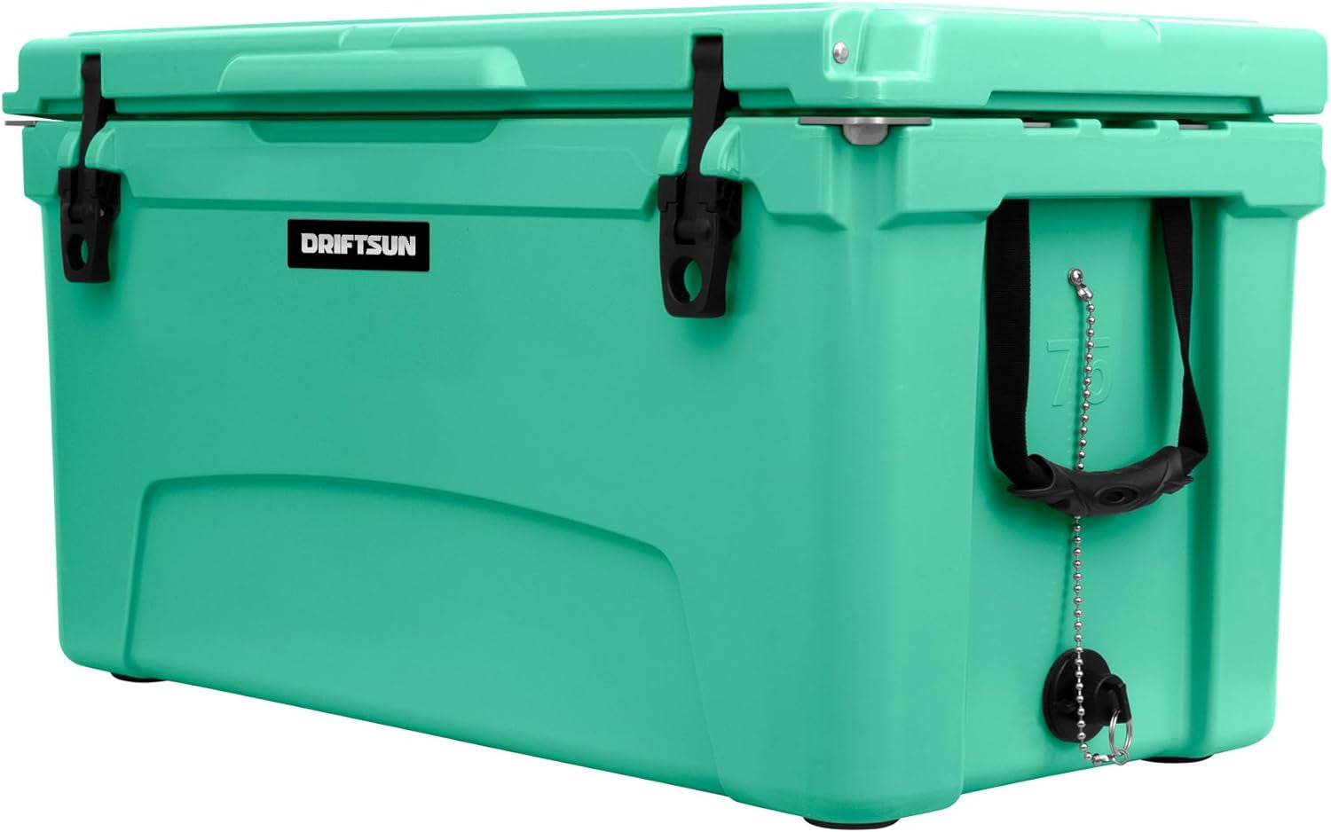 75 Quart Ice Chest, Heavy Duty, High Performance Roto-Molded Commercial Grade Insulated Cooler