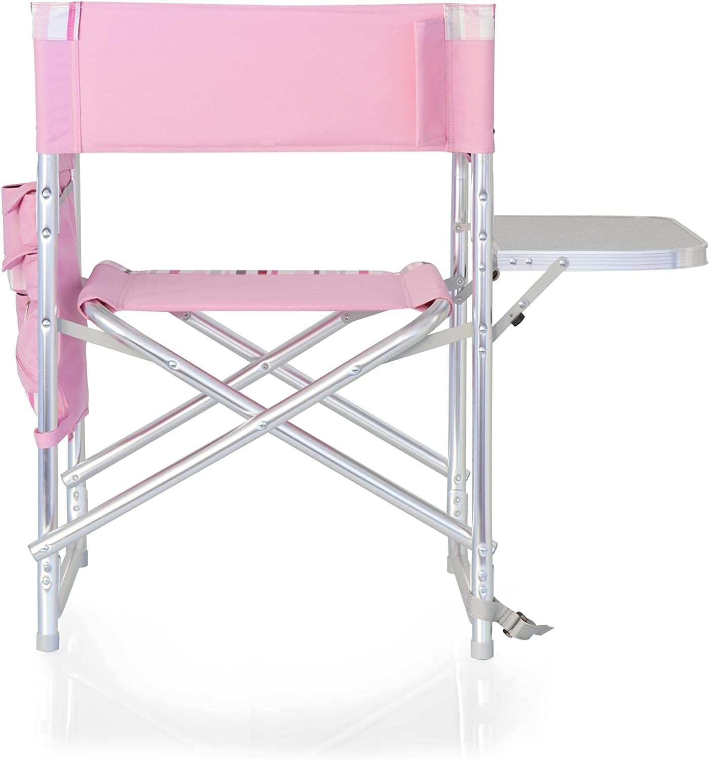 ONIVA - a  Brand - Sports Chair with Side Table, Beach Chair, Camp Chair for Adults, (Pink)