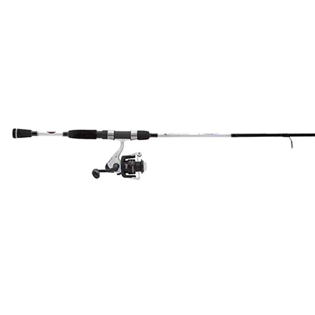 Lew'S American Hero We Go 2 Spinning Reel and Fishing Rod Combo, 6-Foot Rod, Size 150 Reel, White