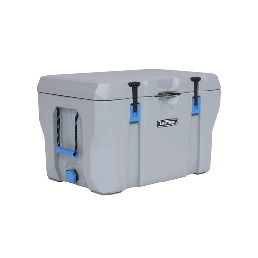 New 77 Qt. Capacity High Performance Polyethylene Cooler, Light Gray (90903)