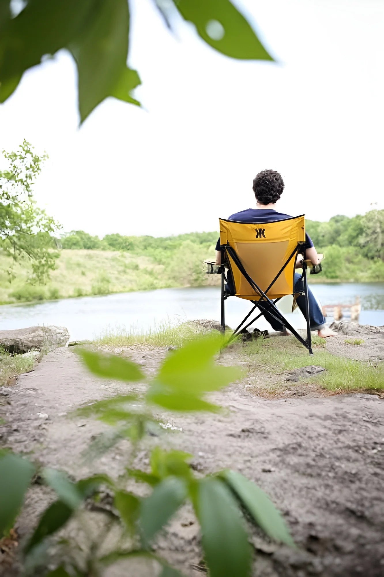 Dual Lock Camping Chair, Gray