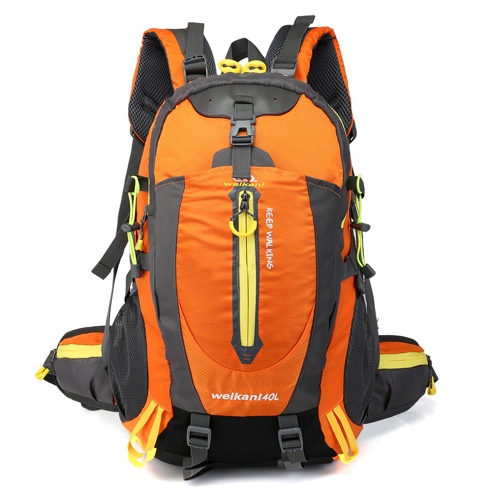 Weikani 40L Mountaineering Bag Hiking Camping Backpack Travel Backpack Unisex