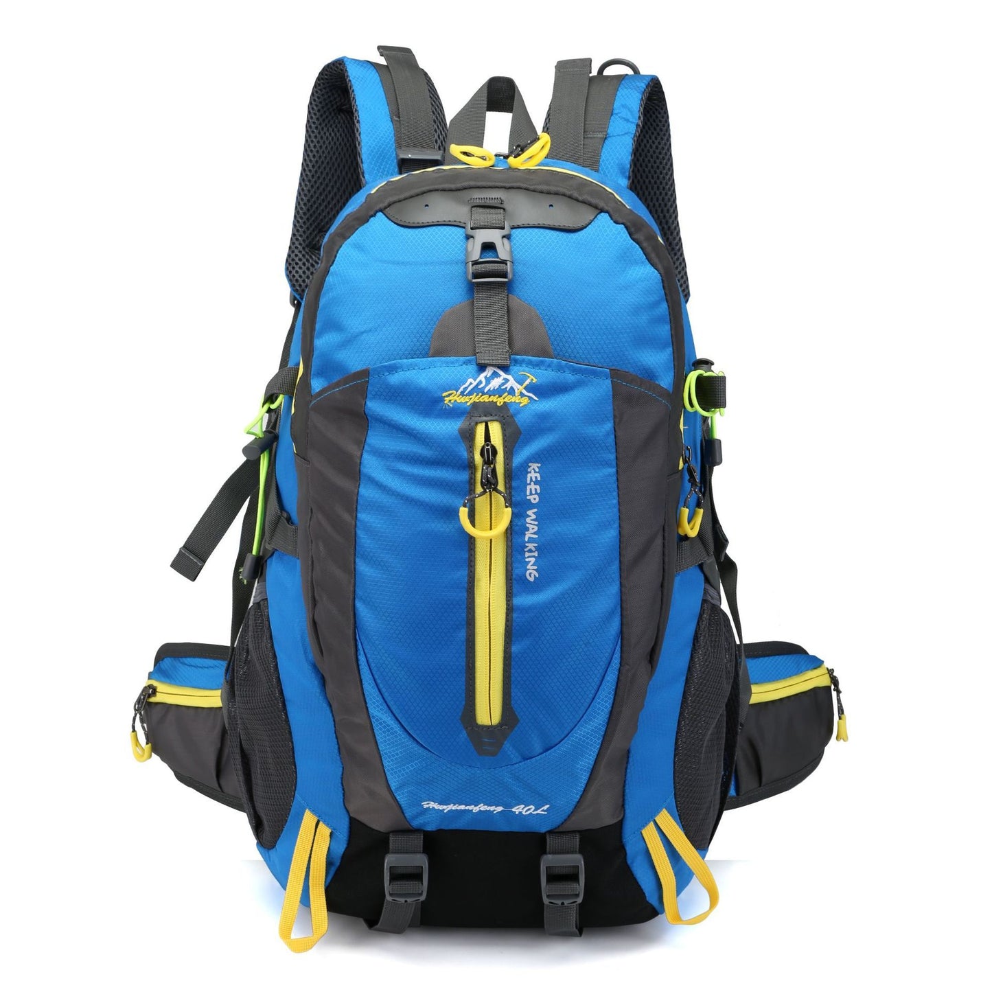 Weikani 40L Mountaineering Bag Hiking Camping Backpack Travel Backpack Unisex