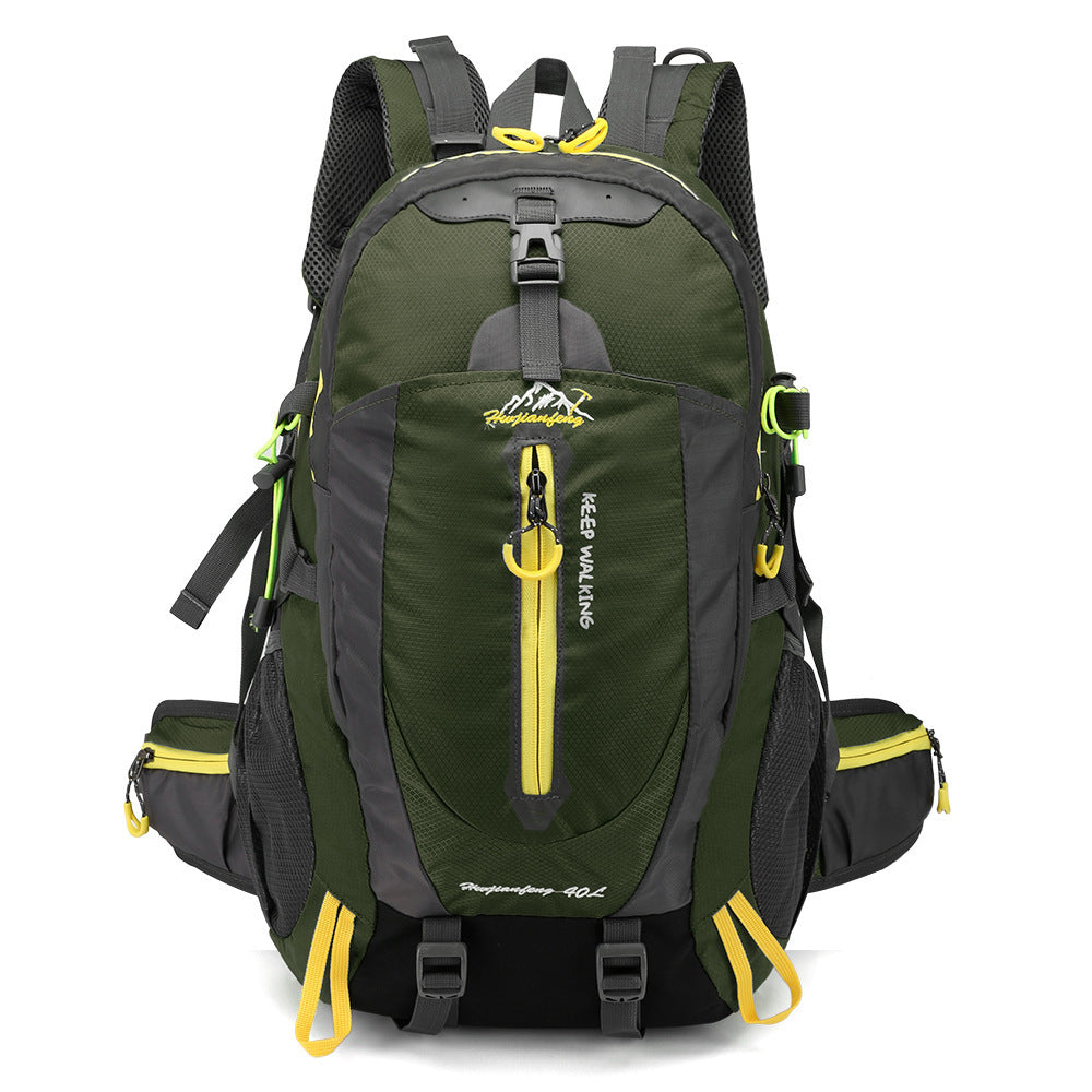 Weikani 40L Mountaineering Bag Hiking Camping Backpack Travel Backpack Unisex