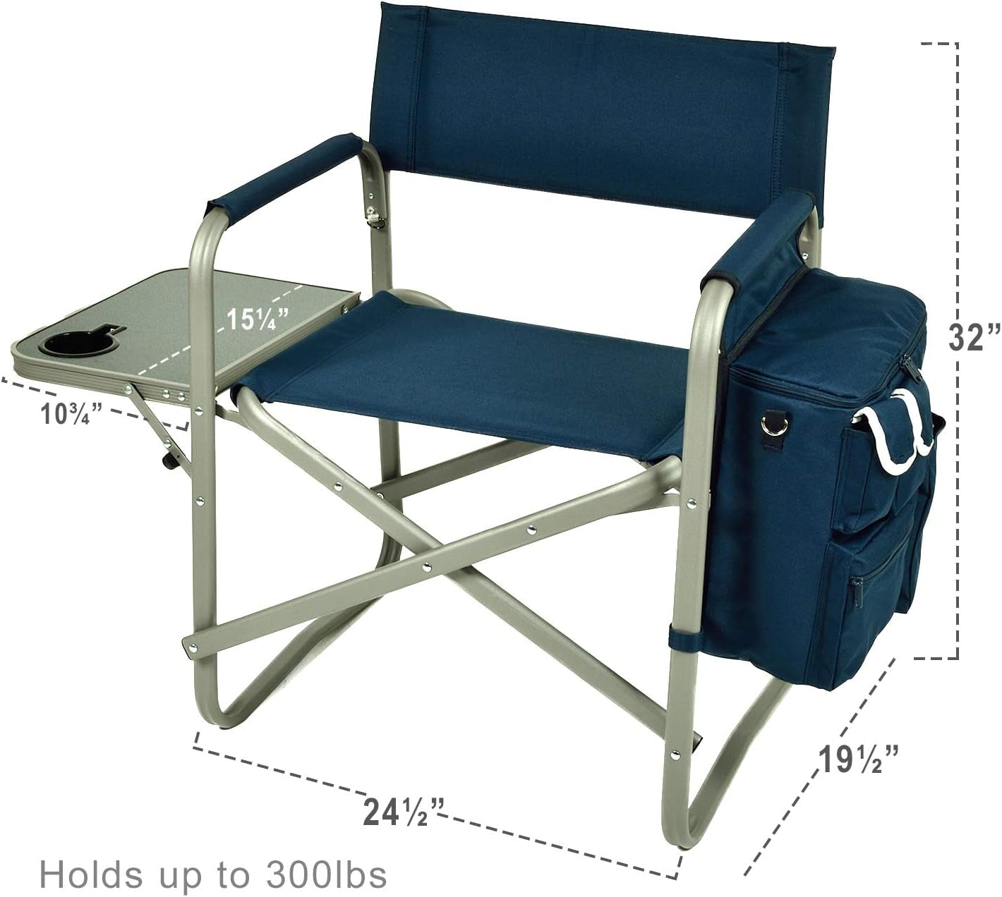 Original Extra Wide Portable Folding Sports Chair- Designed & Quality Checked in the USA