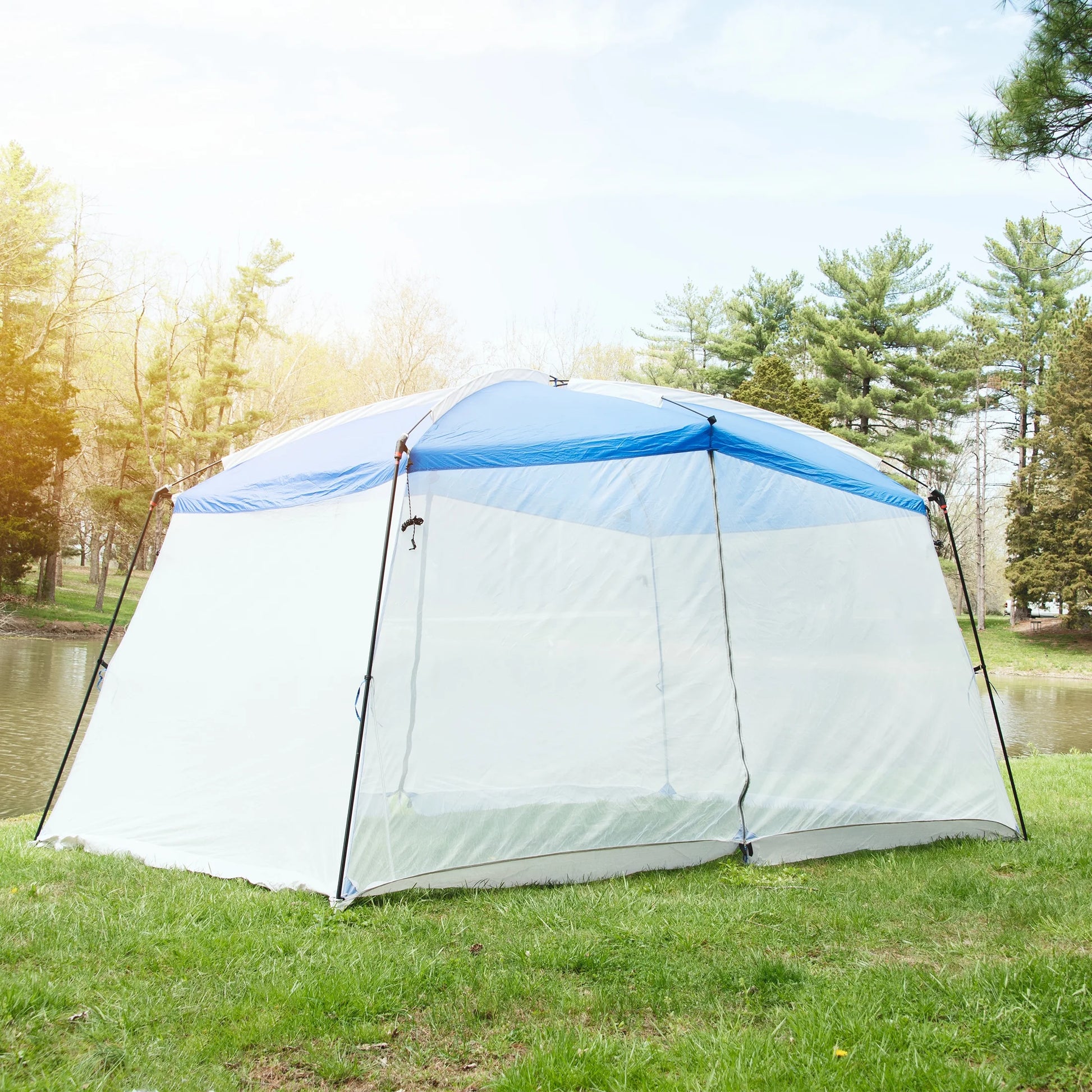 13' X 9' Screen House, Blue