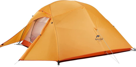 Cloud-Up 3 Person Lightweight Backpacking Tent with Footprint - 3 Season Free Standing Dome Camping Hiking Waterproof Backpack Tents