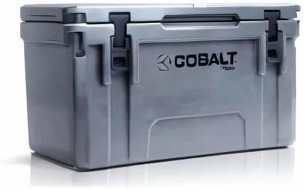 Cobalt 55 Quart Roto Molded Super Ice Cooler | Large Ice Chest Holds Ice up to 3 Days |