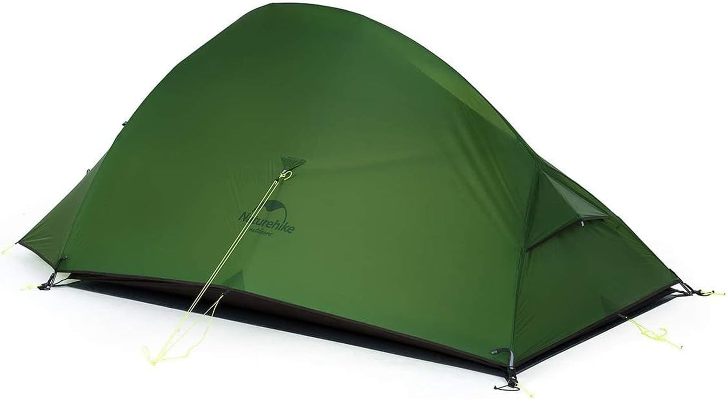 Cloud up Free Standing 2 Person Backpacking Tent Ultralight Nylon Double Layer Camping Tents for Two Person