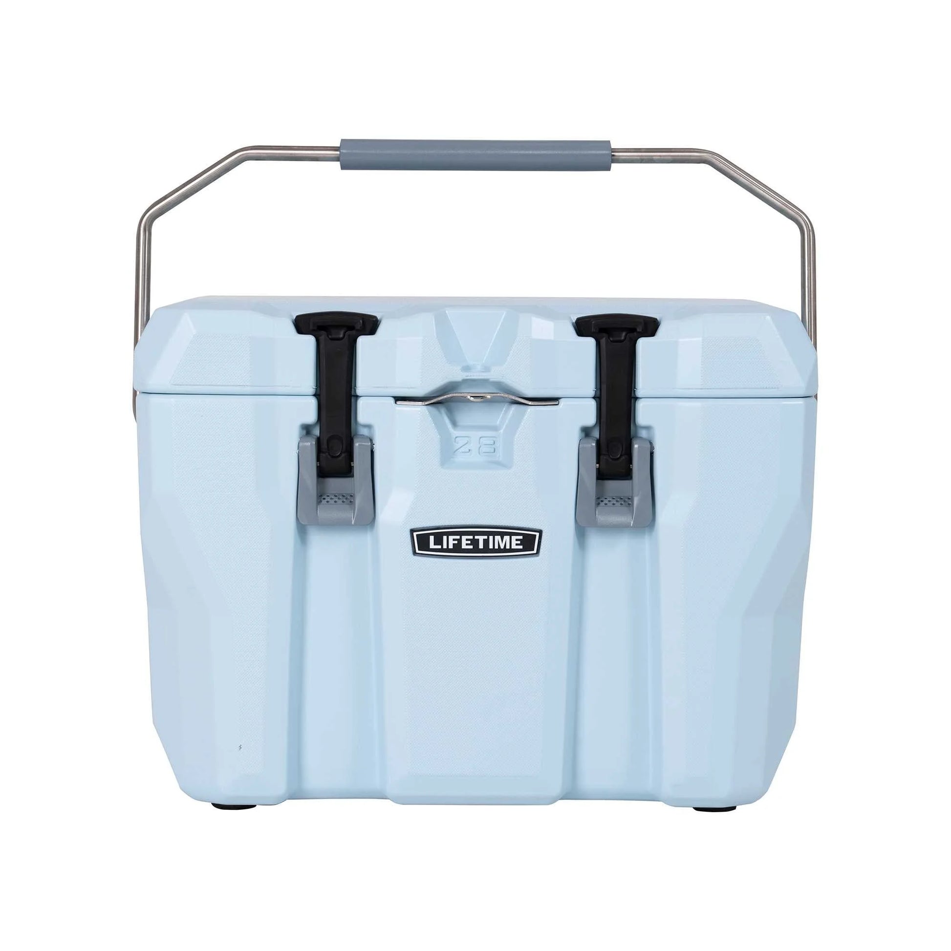 New 28 Qt. Capacity High Performance Polyethylene Cooler, Sky Blue (91020)