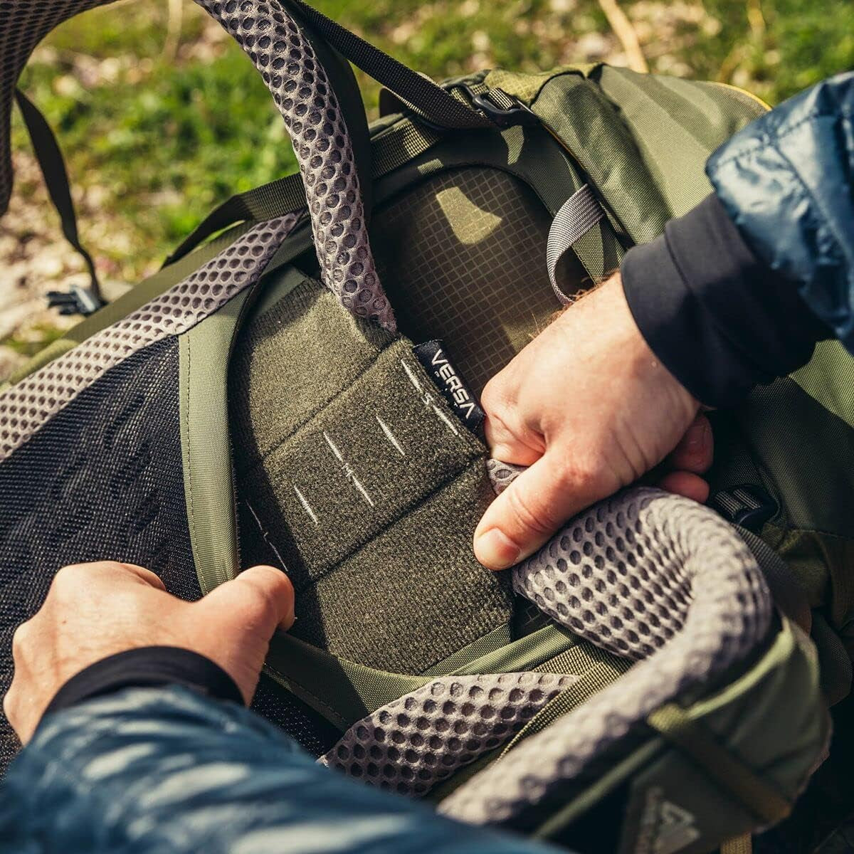 Stout 45 Unisex Backpacking/Day Hiking Pack, Fennel Green