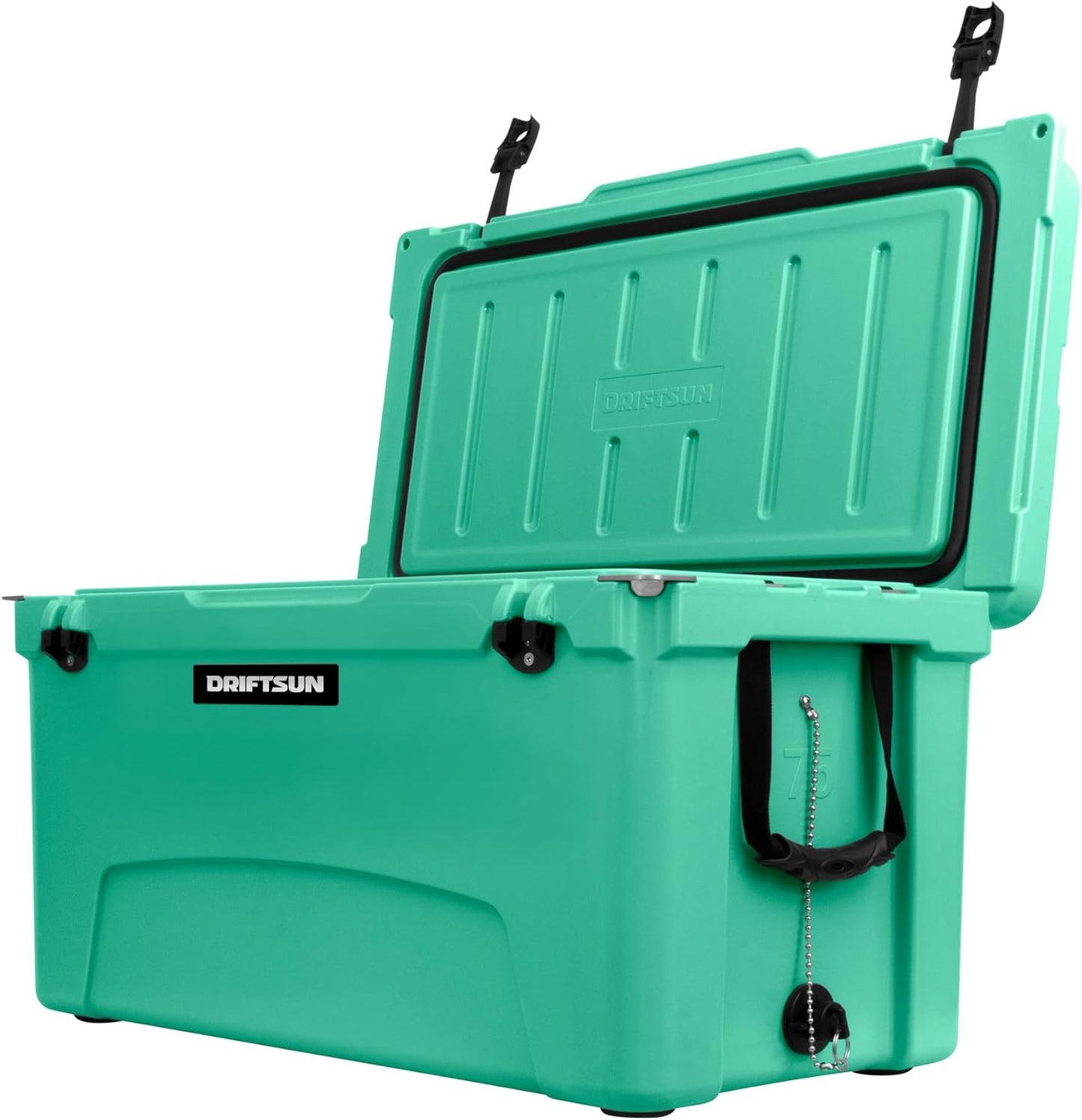 75 Quart Ice Chest, Heavy Duty, High Performance Roto-Molded Commercial Grade Insulated Cooler