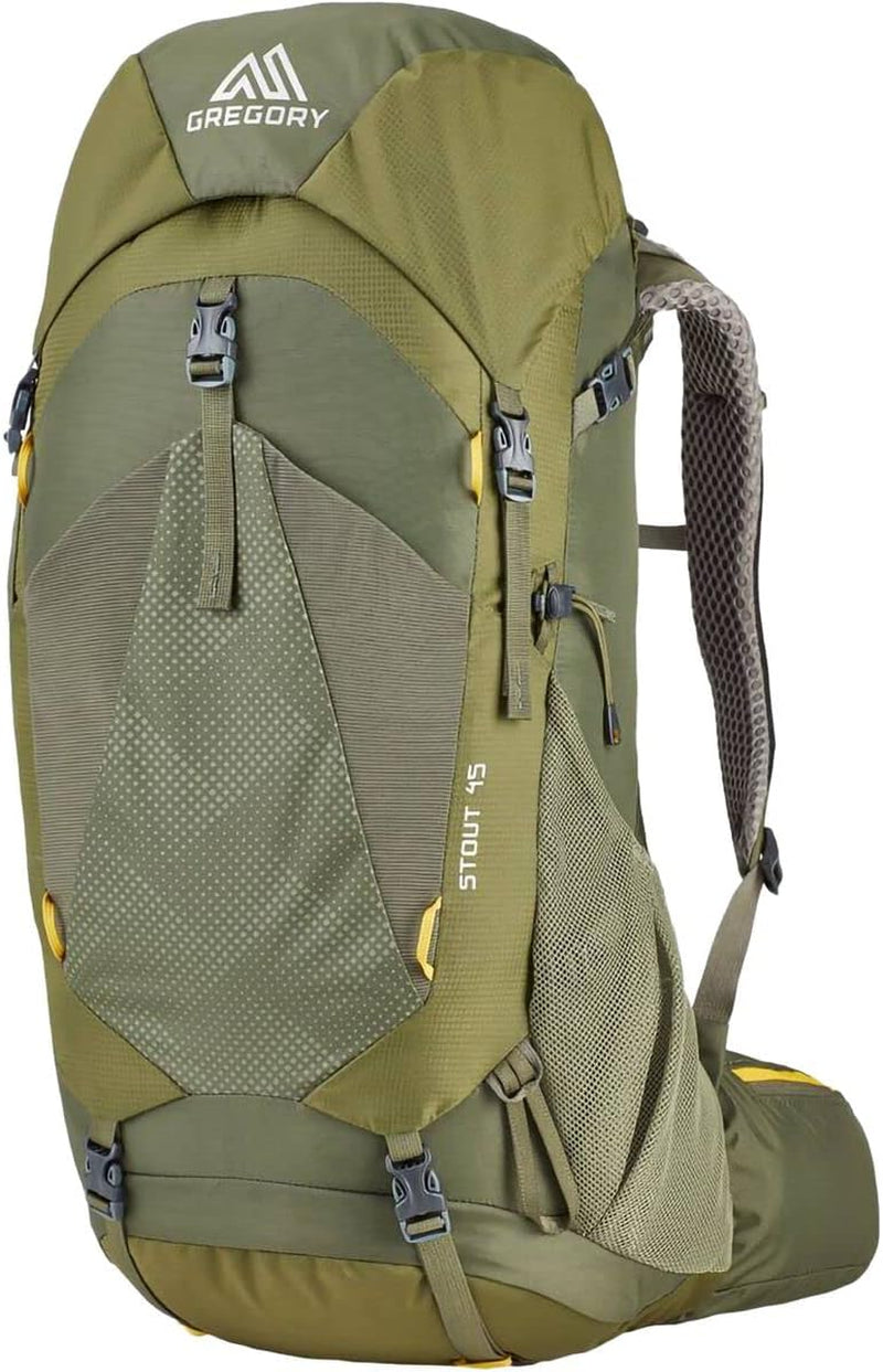 Stout 45 Unisex Backpacking/Day Hiking Pack, Fennel Green