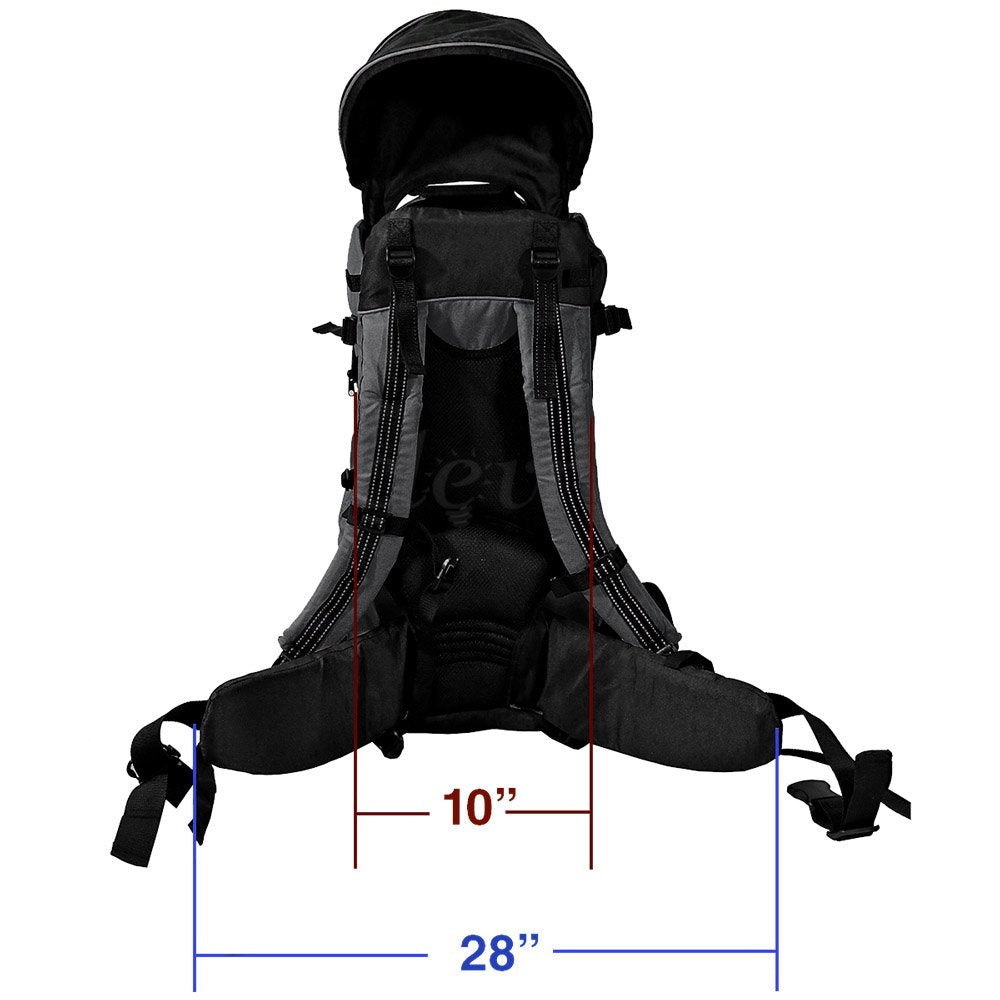 Deluxe Adjustable Baby Carrier Outdoor Hiking Child Backpack Camping