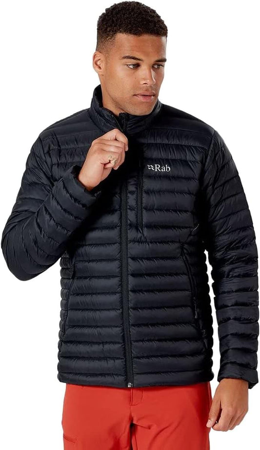 Men'S Microlight down Jacket for Hiking, Climbing, and Skiing