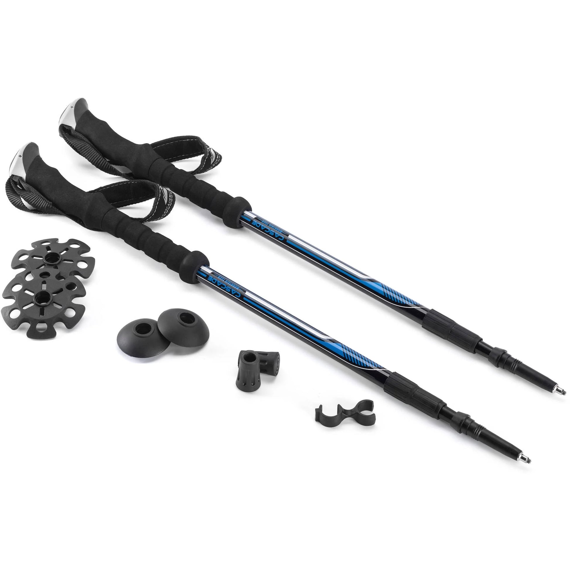 Aircraft-Grade Aluminum Anti-Shock Twist Lock Trekking Poles, Length 26"-54"