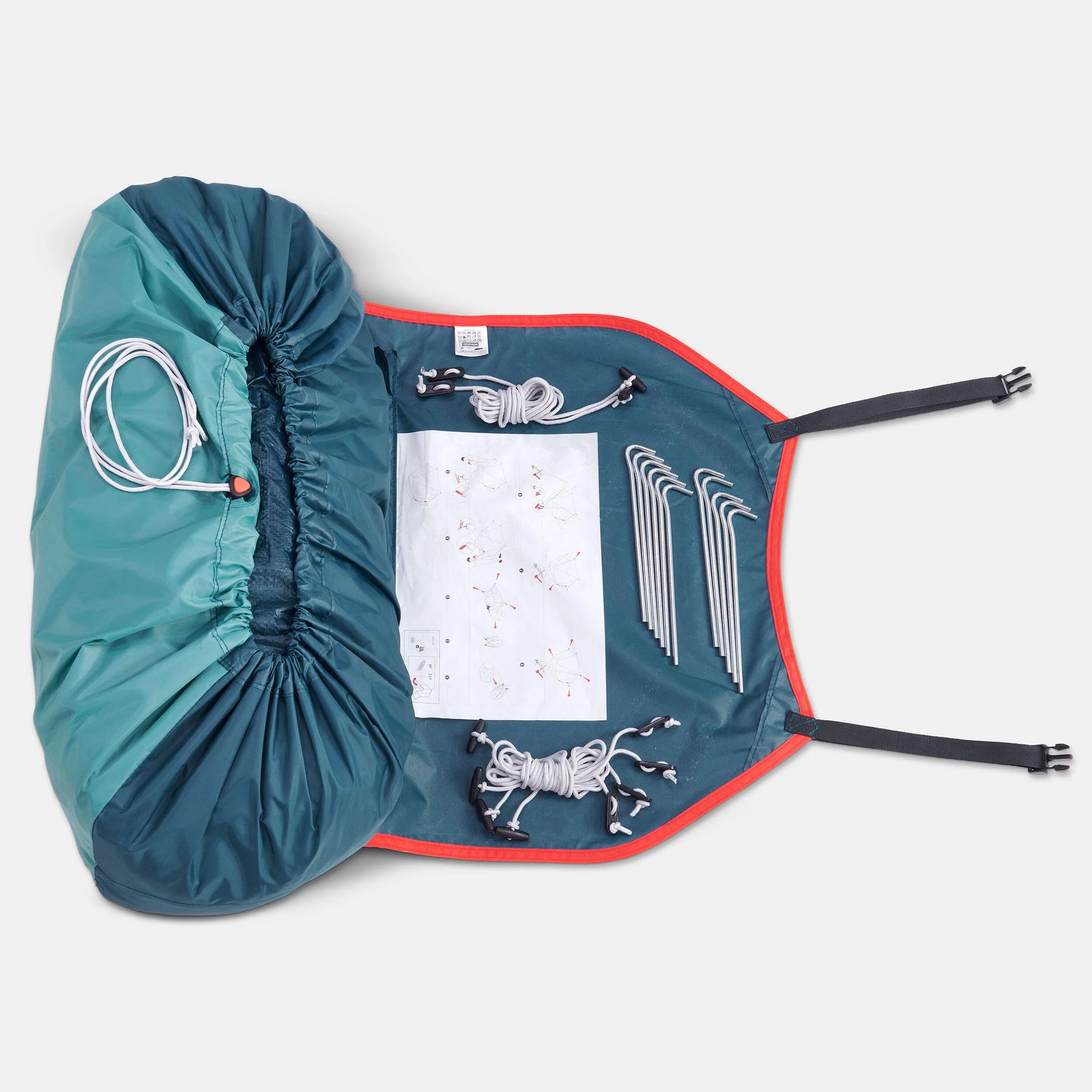 Quechua, 2 Second Easy Waterproof Pop up 43.3 Inches, 2 Person Camping Tent, 9.6 Lbs