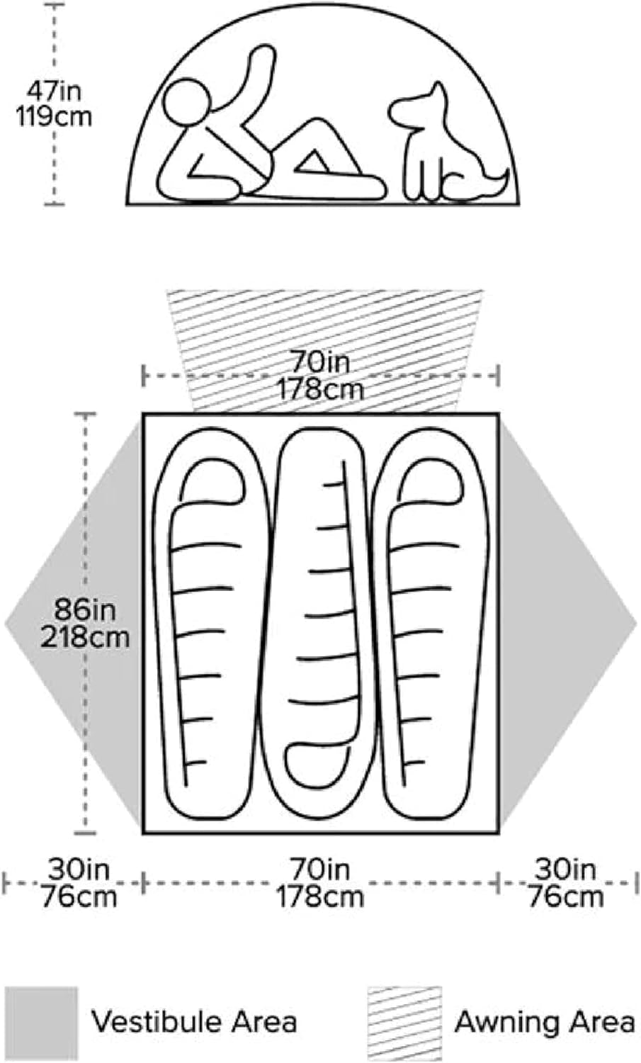 Salt Creek SL Backpacking Tent