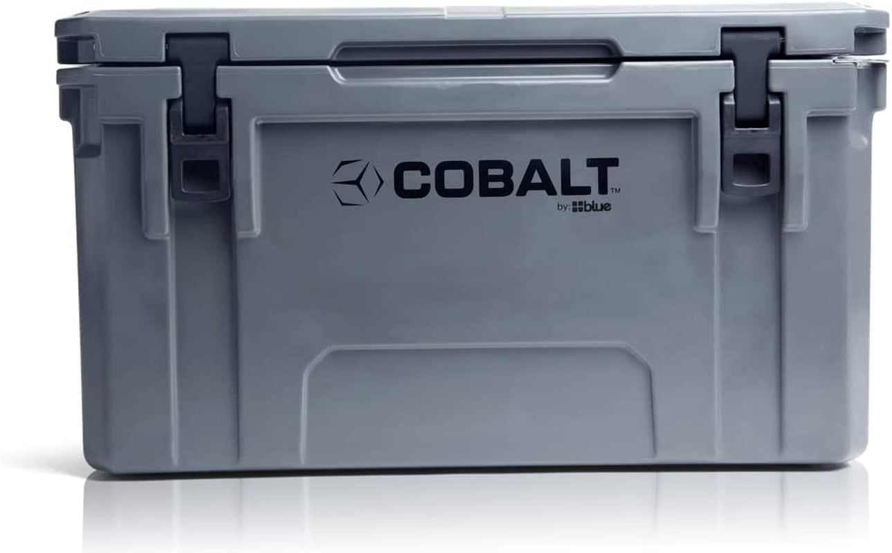 Cobalt 55 Quart Roto Molded Super Ice Cooler | Large Ice Chest Holds Ice up to 3 Days |