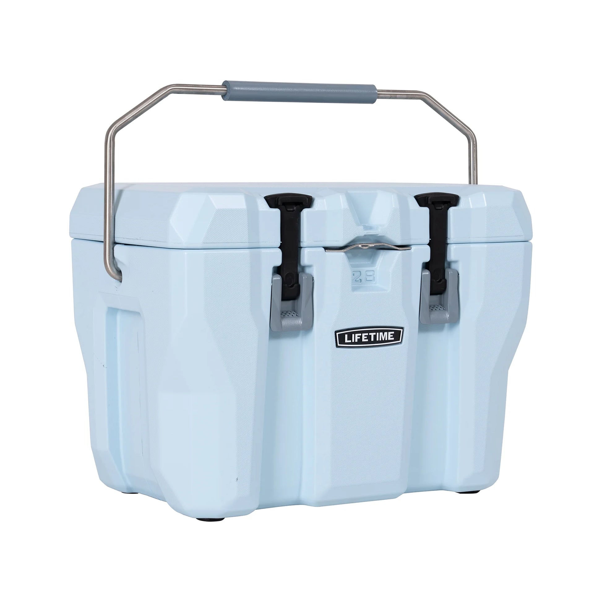 New 28 Qt. Capacity High Performance Polyethylene Cooler, Sky Blue (91020)