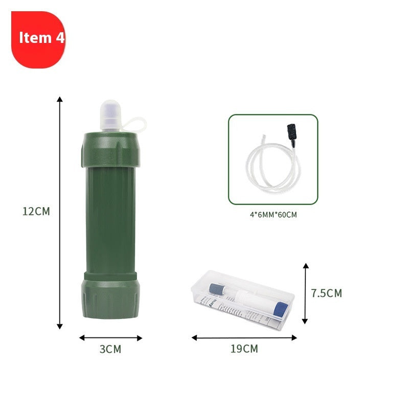 Outdoor Portable Filter Straw Water Purifier