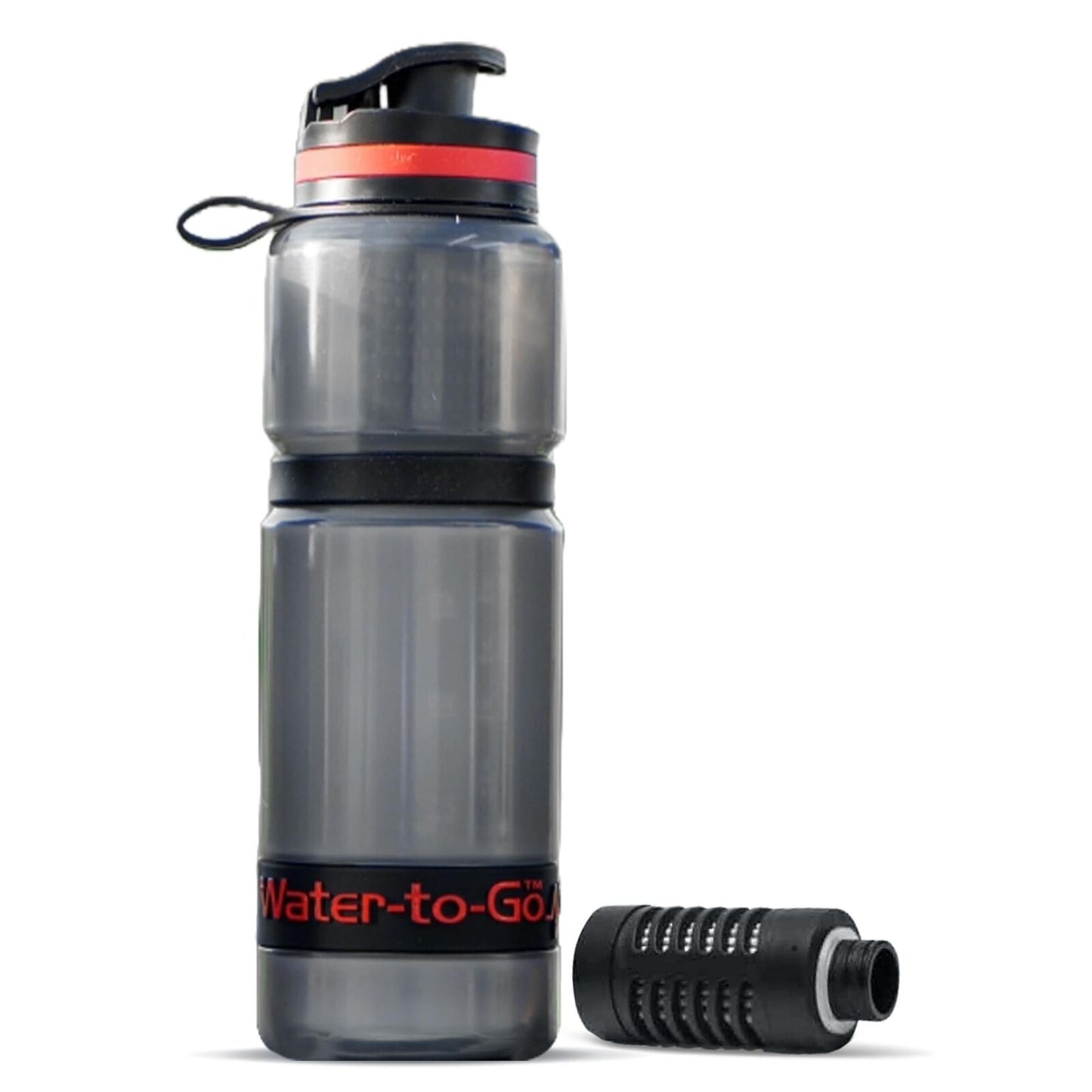 (25Oz/75Cl Filtered Water Bottle with 3-In-1 Purifier Filter, Bpa-Free Water ...