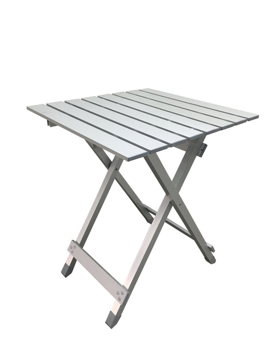 Aluminum Camping Table, Silver