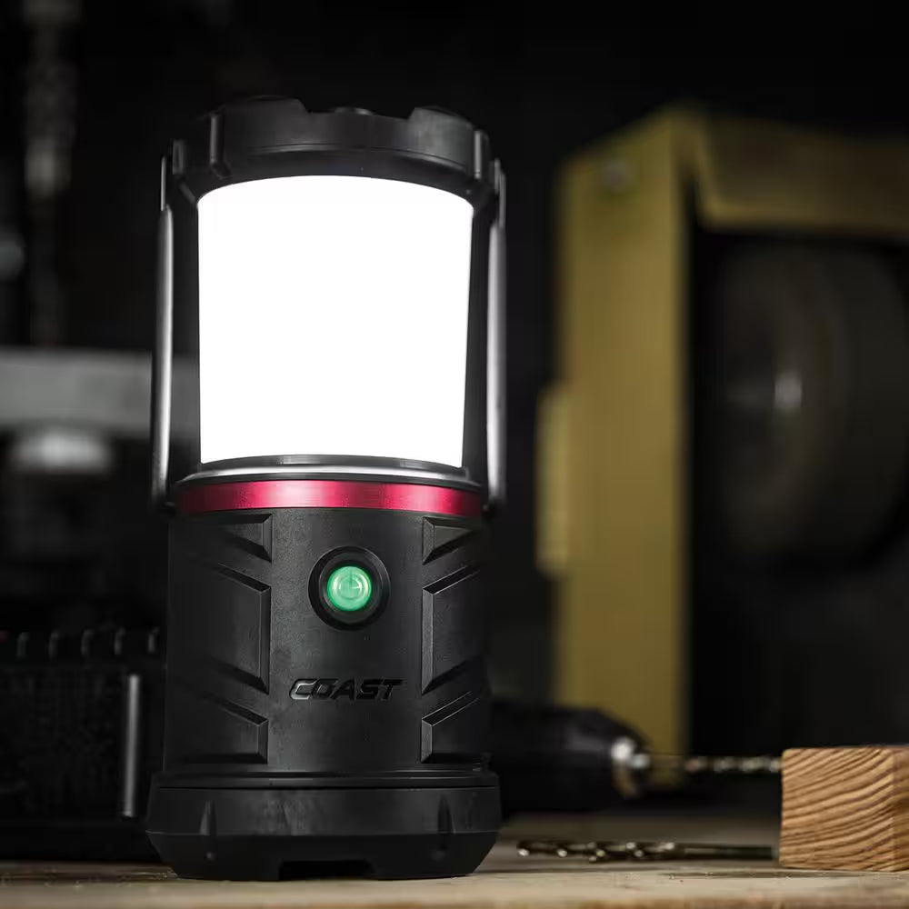 EAL26 1250 Lumens Alkaline Battery Dual Power Camping Lantern Flashlight