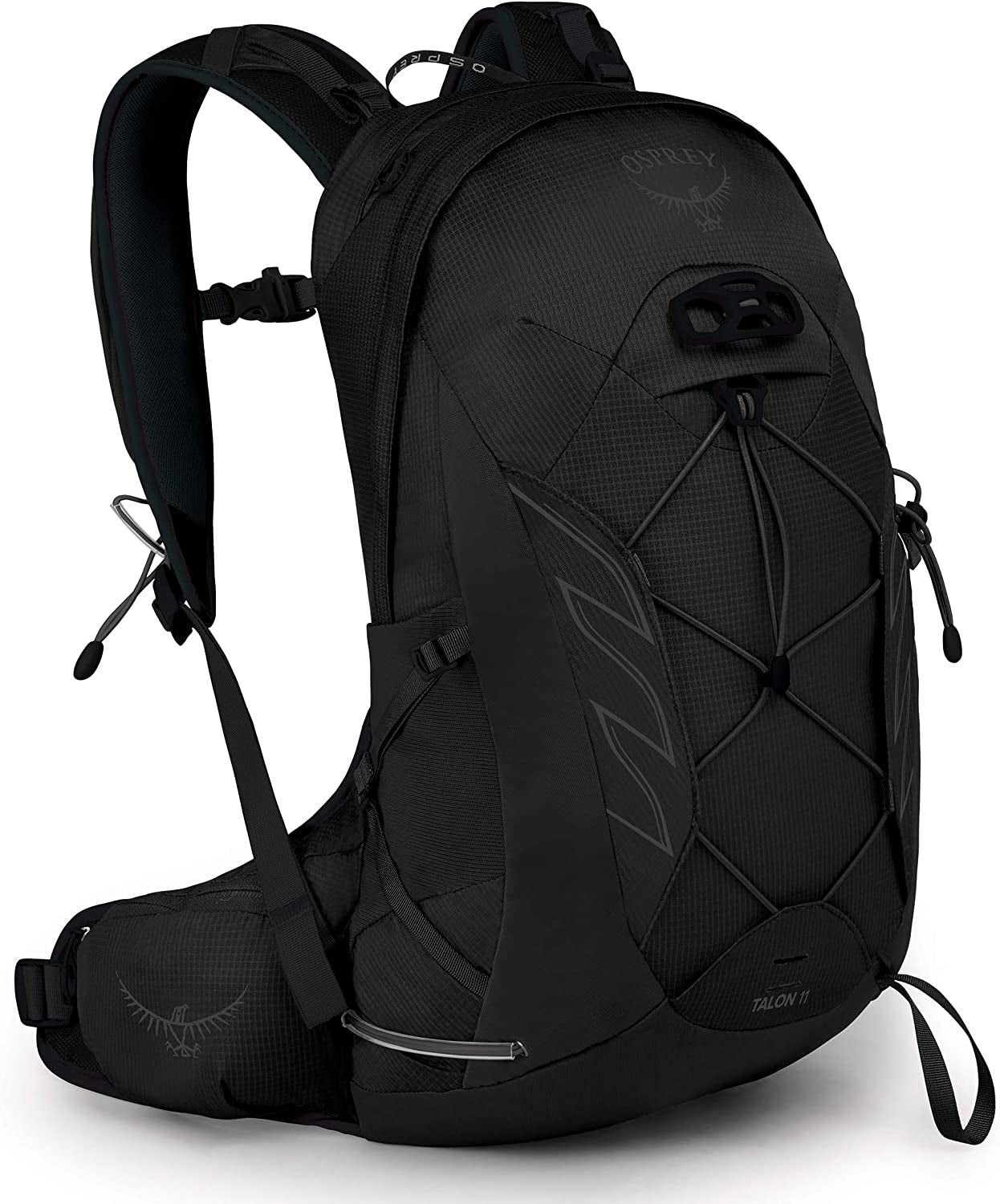 Talon 11L Men'S Hiking Backpack with Hipbelt, Stealth Black, L/XL