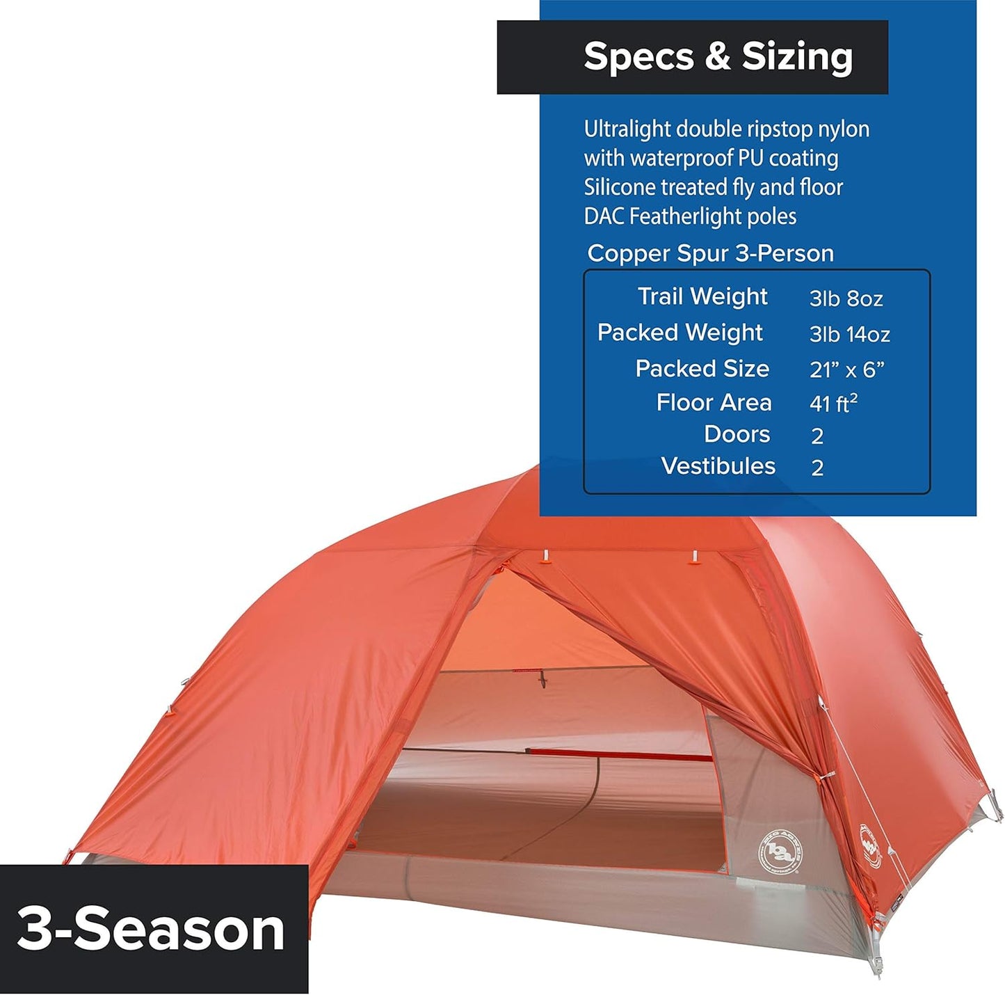 Copper Spur HV UL - Ultralightbackpacking Tent