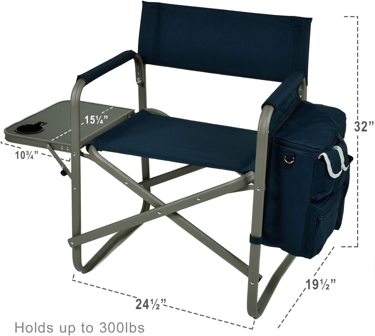 Original Extra Wide Portable Folding Sports Chair- Designed & Quality Checked in the USA