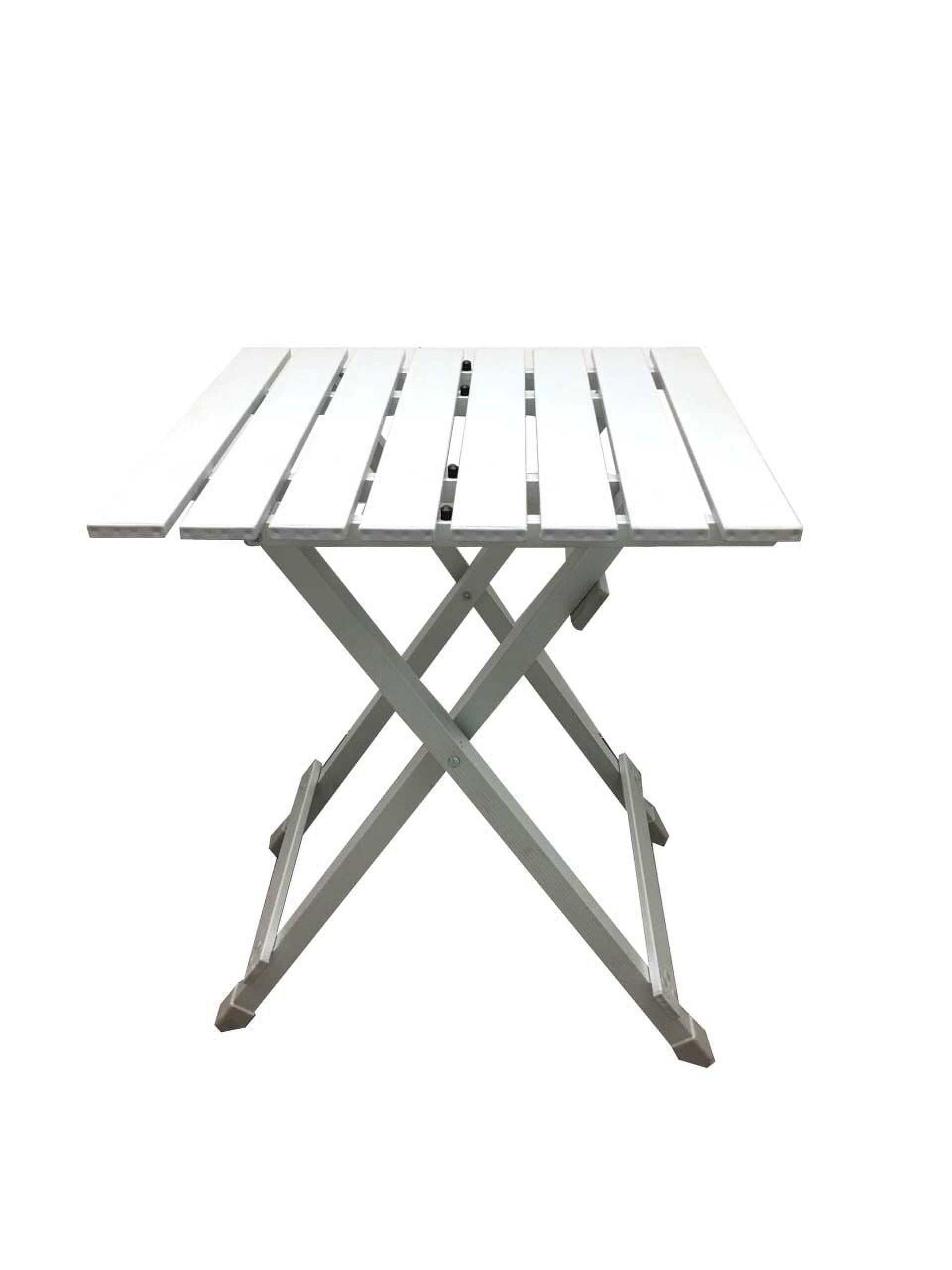 Aluminum Camping Table, Silver