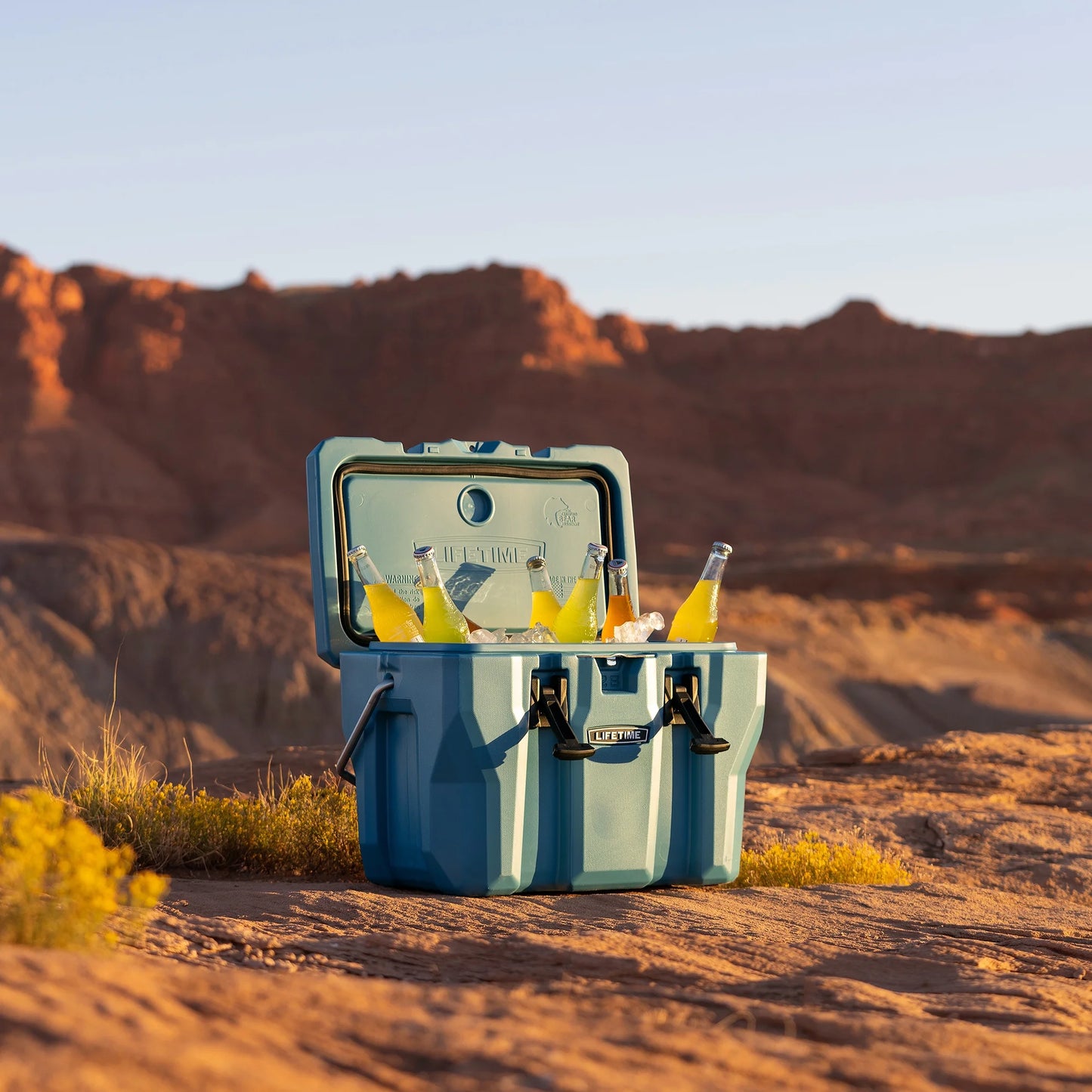 New 28 Qt. Capacity High Performance Polyethylene Cooler, Jay Blue (91226)