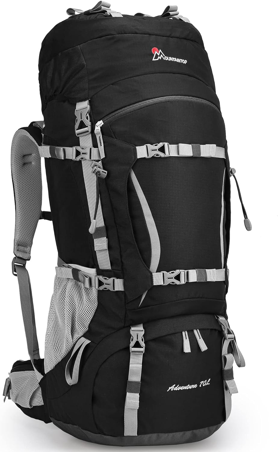 70L Internal Frame Backpack Camping Backpacking Hiking Backpack for Men Women with Rain Cover