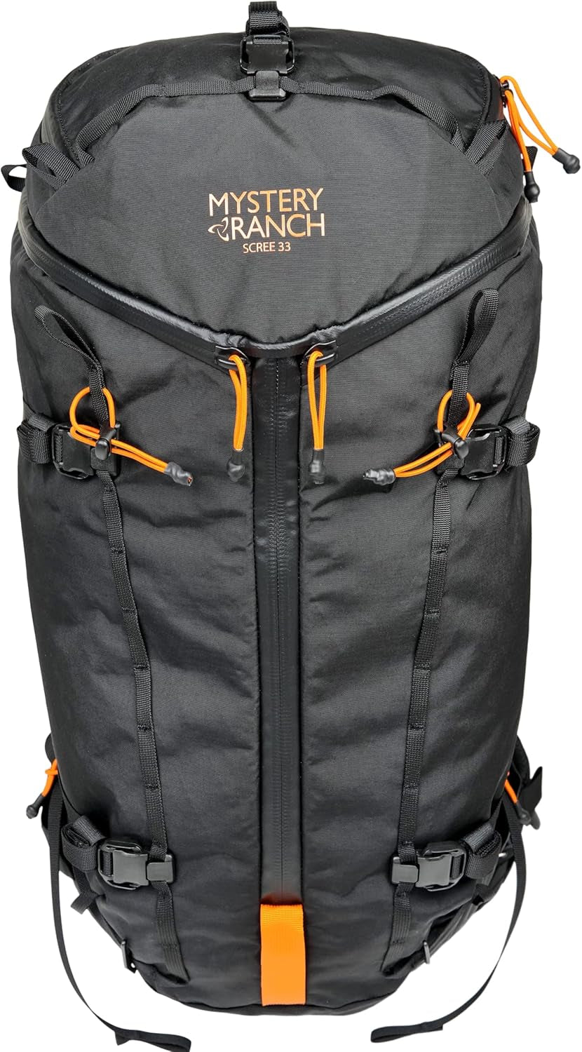 Scree 33 Backpack - Technical Hiking Daypack, Black, S