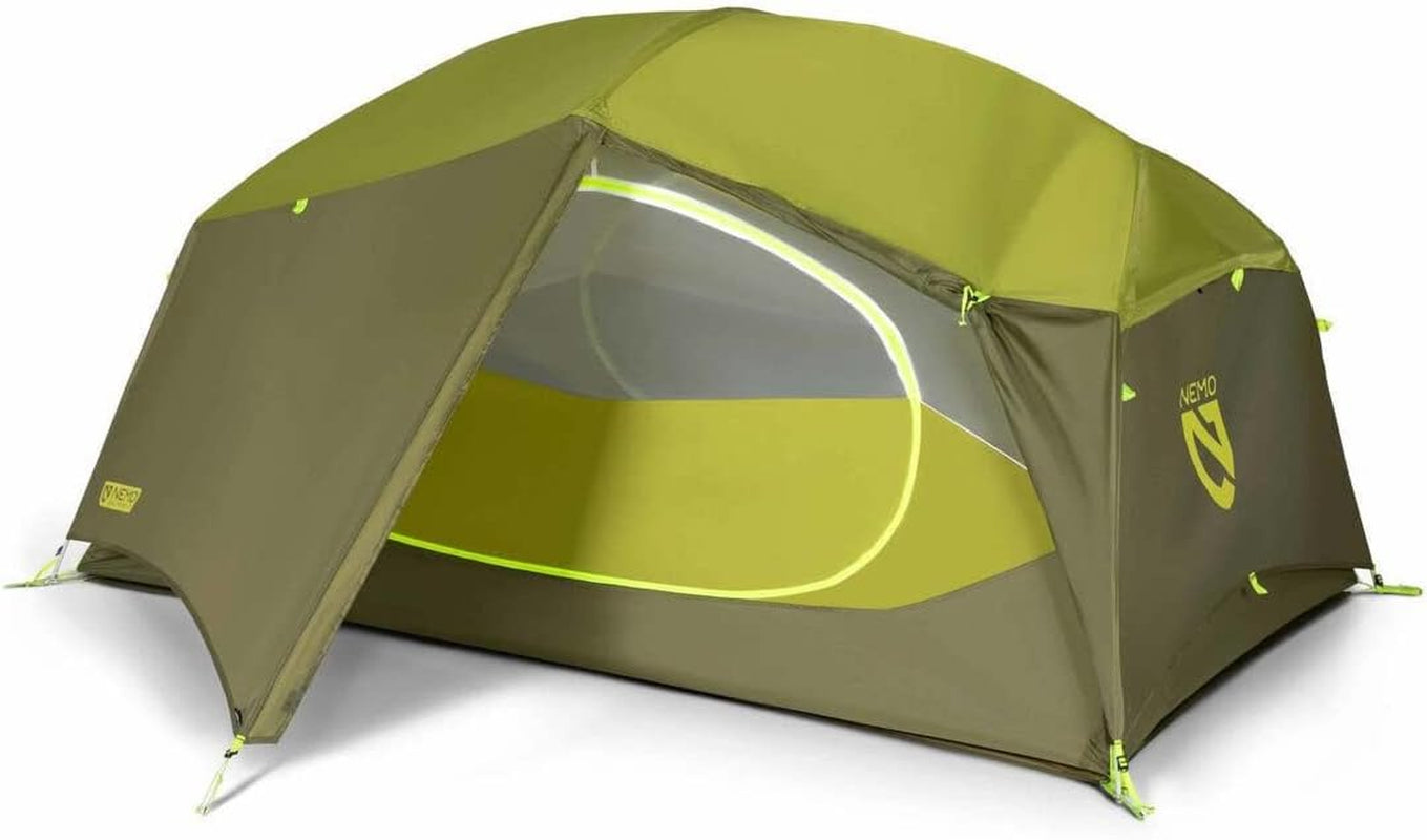 NEMO Aurora 2P Tent (Green Nova) & Footprint