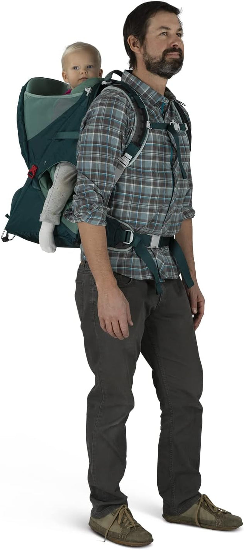 Poco LT Lightweight Child Carrier and Backpack for Travel, Deep Teal, Minimum Load: 23.8Lbs - Maximum Load: 48.5Lbs