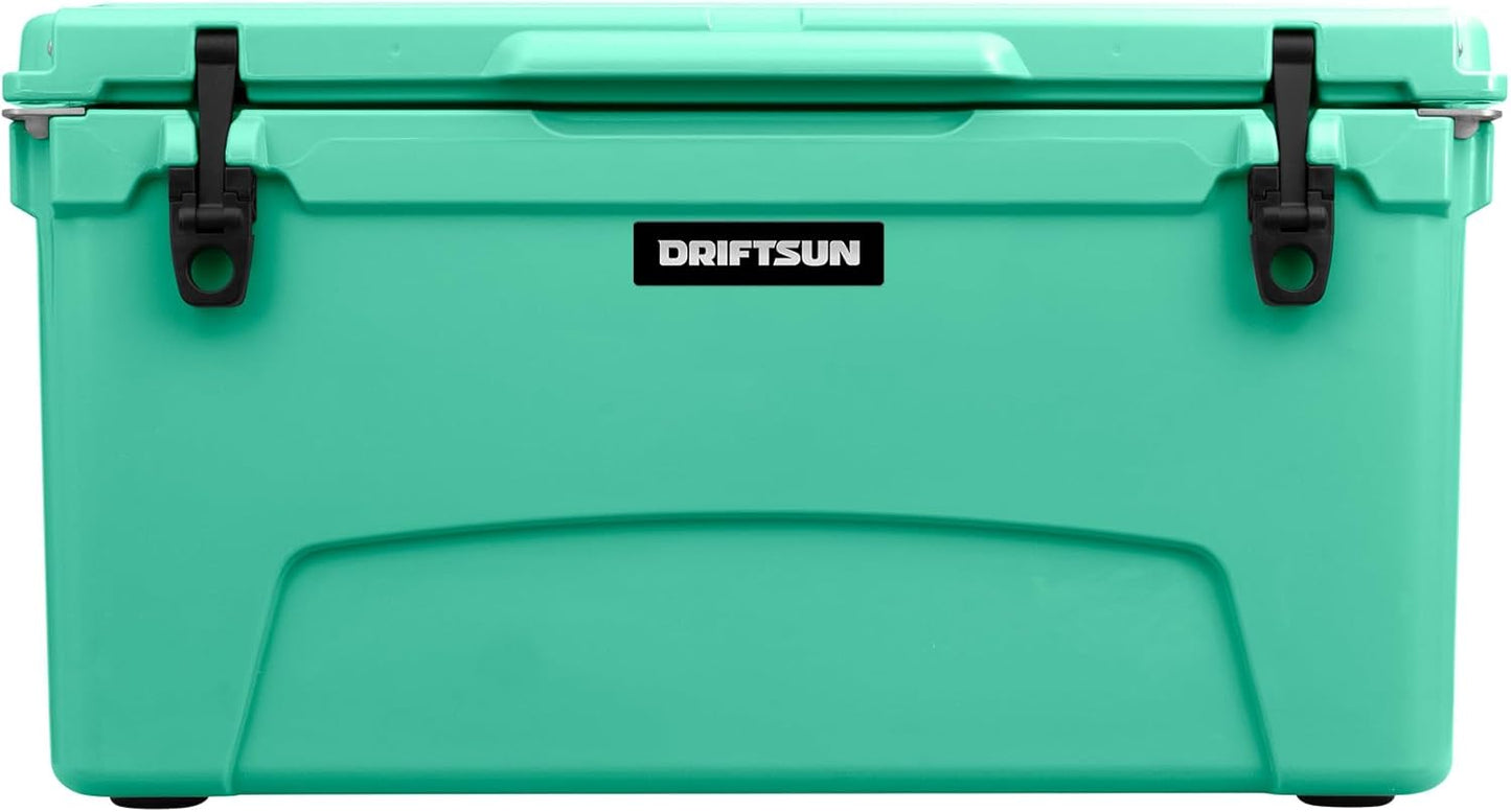 75 Quart Ice Chest, Heavy Duty, High Performance Roto-Molded Commercial Grade Insulated Cooler