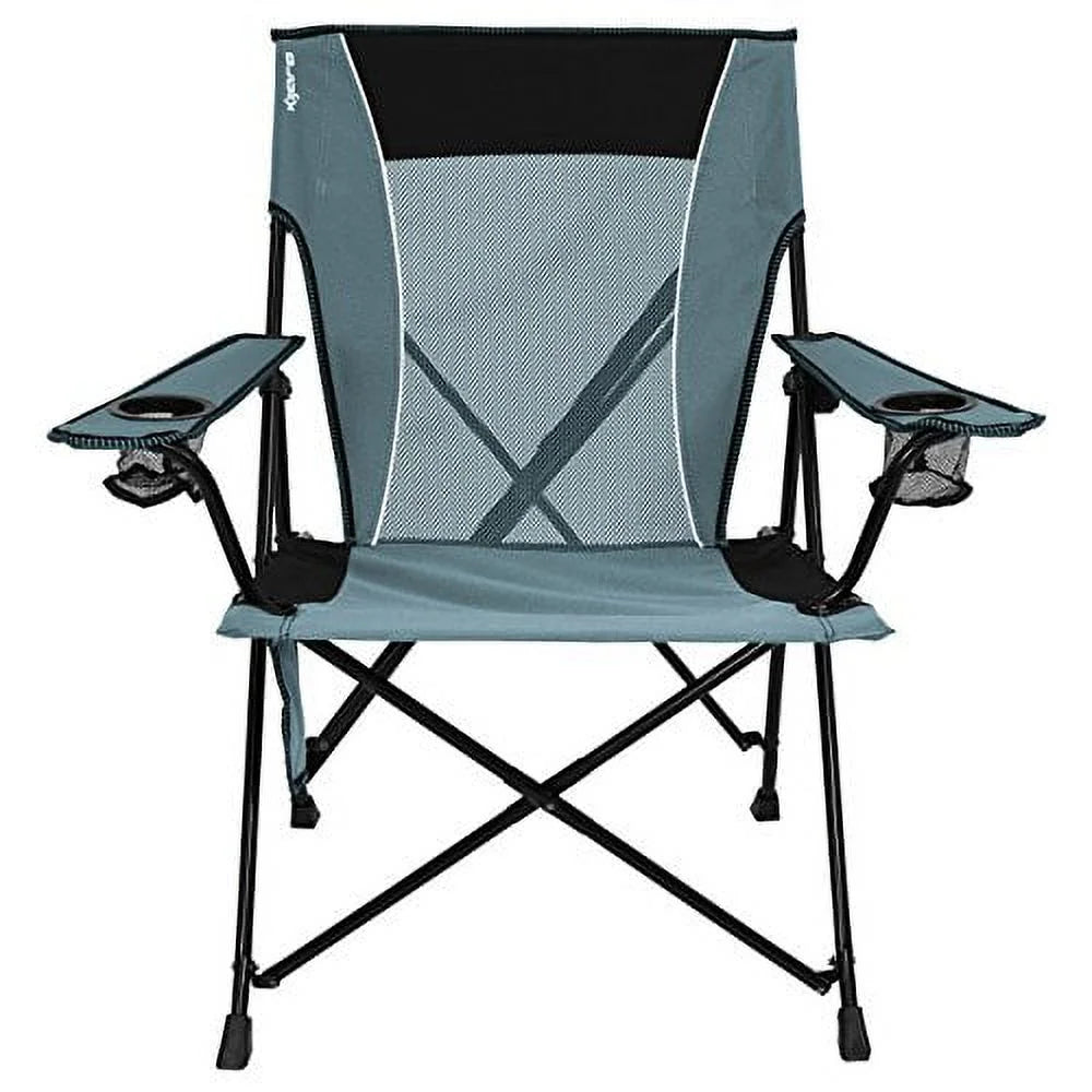 Dual Lock Camping Chair, Gray