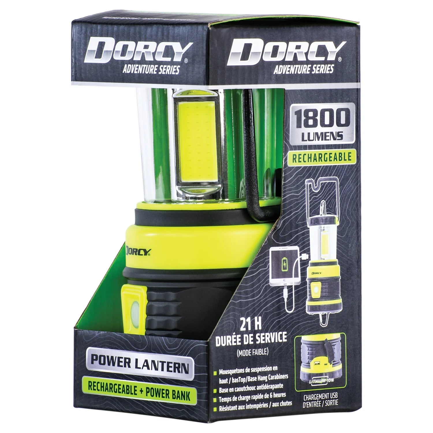 1800 Lumens Battery Powered Camping Lantern